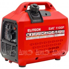 Бензогенератор инверторный Elitech БИГ 1100Р 1 кВт в Иваново