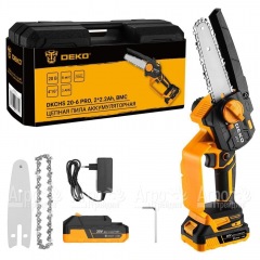 Аккумуляторная пила DEKO DKCHS 20-6 PRO 6" в кейсе в Иваново