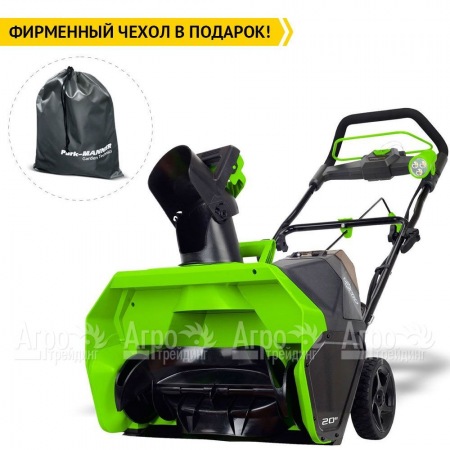 Снегоуборщик аккумуляторный GreenWorks GD40SB в Иваново