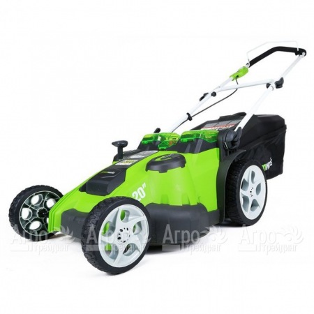 Газонокосилка аккумуляторная GreenWorks G-Max G40LM49DB 40V 49 см Twin Force (без батареи и зарядного устройства) в Иваново