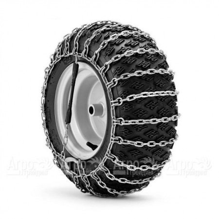 Снежные цепи на колеса 18" пара для тракторов Husqvarna TC138, TS138 в Иваново