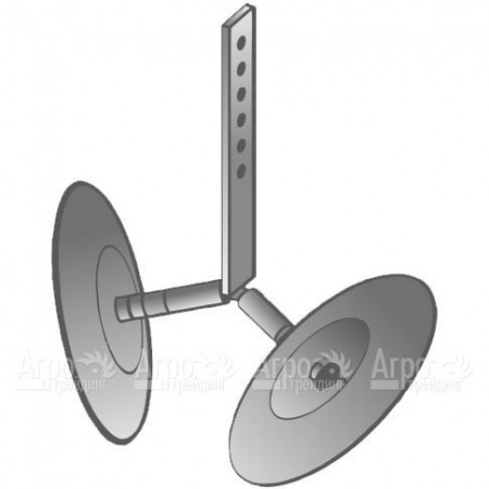Окучник дисковый без сцепки для культиваторов Целина 500, 404, 406 в Иваново