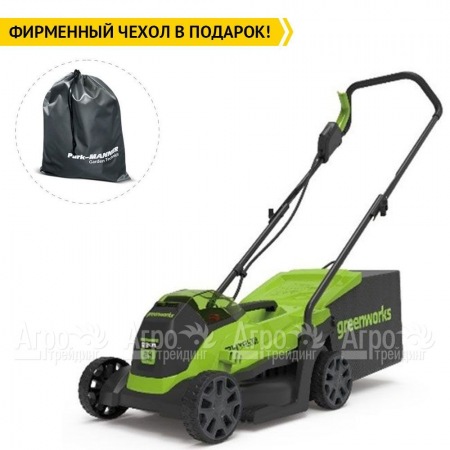 Газонокосилка аккумуляторная GreenWorks GD24LM33K4  в Иваново