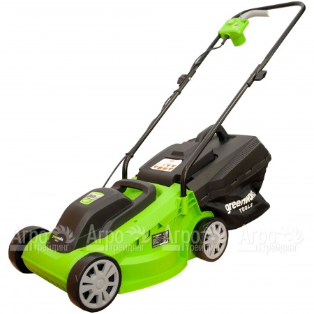 Газонокосилка электрическая GreenWorks GLM1232 1200 Вт в Иваново