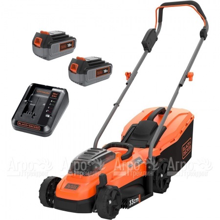 Газонокосилка аккумуляторная Black+Decker BCMW33184L2 в Иваново