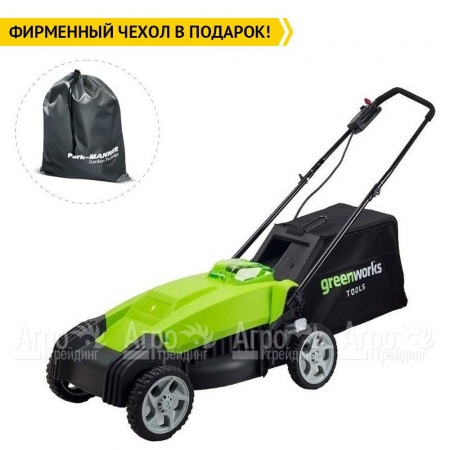 Газонокосилка аккумуляторная GreenWorks G-Max G40LM35 40V 35 см (без аккумулятора и ЗУ)  в Иваново