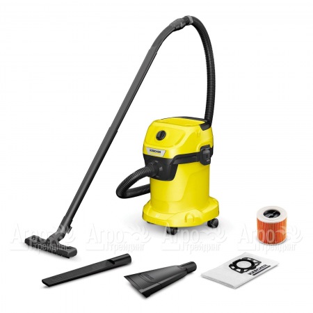 Хозяйственный пылесос Karcher WD 3 V-17/4/35 + Nozzles в Иваново