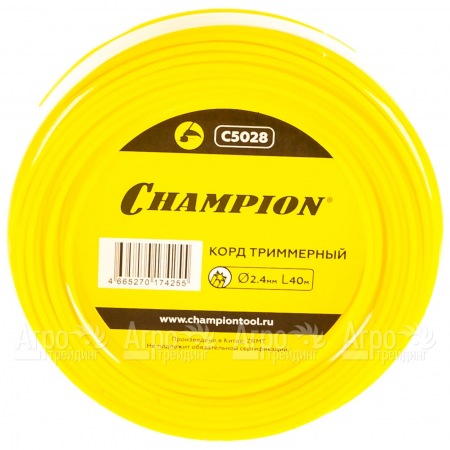 Корд триммерный Champion Star 2.4мм, 40м (звезда)  в Иваново