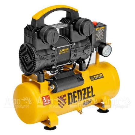 Компрессор поршневой безмасляный Denzel DLP-950/10 в Иваново