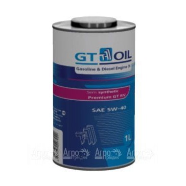 Моторное масло GT OIL 5W40, 10W30, 10 W 40, 1 л для 4-х тактных двигателей в Иваново