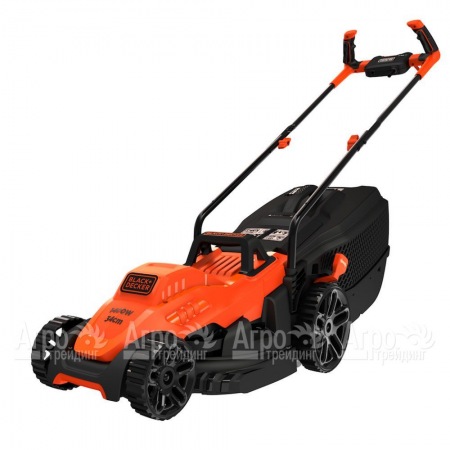 Газонокосилка электрическая Black+Decker BEMW461BH-QS в Иваново