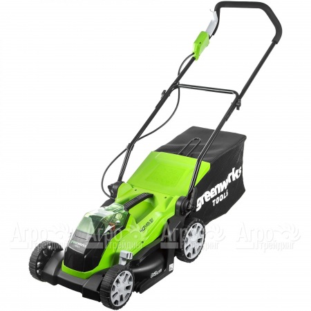 Газонокосилка аккумуляторная GreenWorks G-Max G40LM35 40V 35 см в Иваново