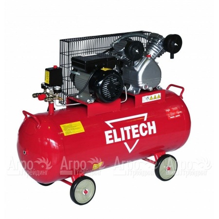 Компрессор поршневой масляный Elitech КПР 100/400/2.2 (E0504.001.00) в Иваново