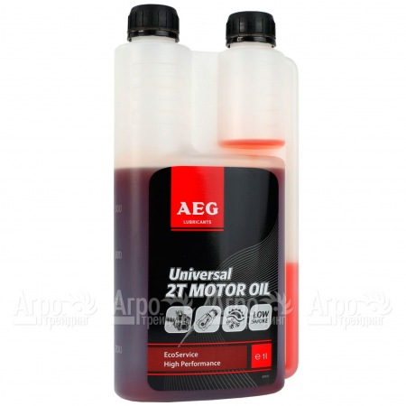 Масло минеральное Universal AEG 2T Motor Motor Oil API TC 1 л для 2-х тактных двигателей в Иваново