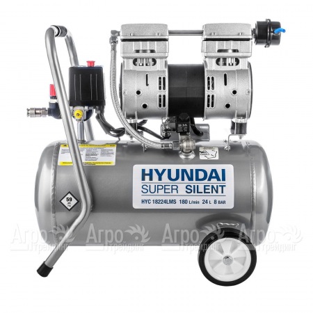 Компрессор поршневой безмасляный Hyundai HYC 18224LMS  в Иваново