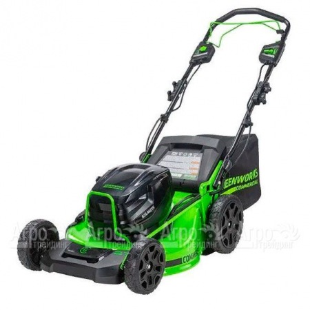 Газонокосилка аккумуляторная GreenWorks GC82HPLM51 (без аккумулятора и зарядного устройства)  в Иваново