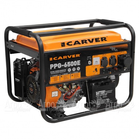 Бензогенератор Carver PPG-6500E 5 кВт в Иваново