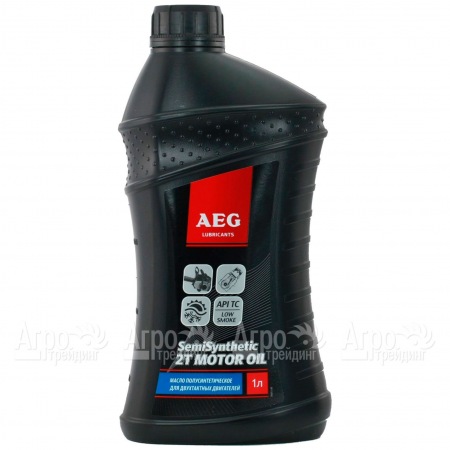 Масло AEG Semi Synthetic 2T Motor Oil API TC 1 л для 2-х тактных двигателей в Иваново