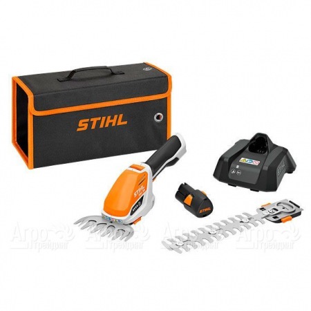 Аккумуляторные ножницы для кустарников Stihl HSA 26 SET c АКБ AS2 и ЗУ AL1 в Иваново