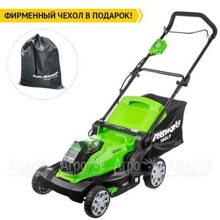 Газонокосилка аккумуляторная GreenWorks G40LM41K3 в Иваново