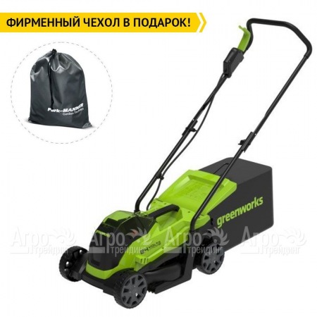 Газонокосилка аккумуляторная GreenWorks GD24LM33K2 в Иваново