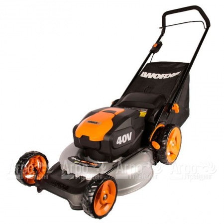 Газонокосилка аккумуляторная Worx WG751E в Иваново