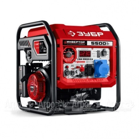 Бензогенератор инверторный Зубр СБИ-5500ЕА 5 кВт  в Иваново