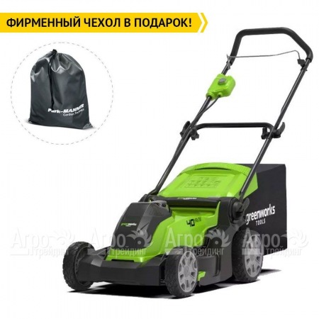 Газонокосилка аккумуляторная GreenWorks G40LM41 (без аккумулятора и зарядного устройства) в Иваново