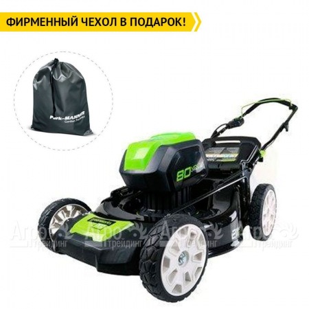 Газонокосилка аккумуляторная GreenWorks GD80LM51K4  в Иваново