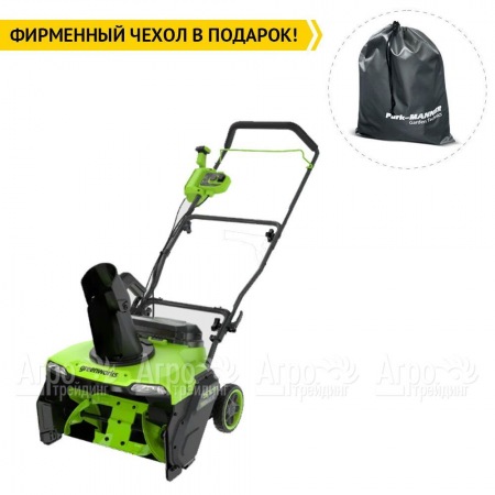 Снегоуборщик аккумуляторный GreenWorks GD40STX2 (без аккумулятора и зарядного устройства) в Иваново