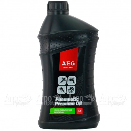 Масло пневматическое минеральное AEG Pneumatic oil 1 л для компрессоров в Иваново