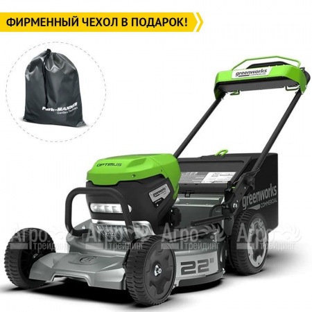 Газонокосилка аккумуляторная GreenWorks LM221S (без аккумулятора и зарядного устройства)  в Иваново