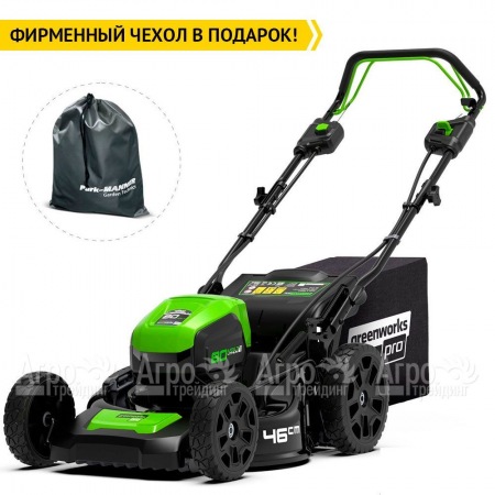 Газонокосилка аккумуляторная GreenWorks GD80LM46SPK4 в Иваново