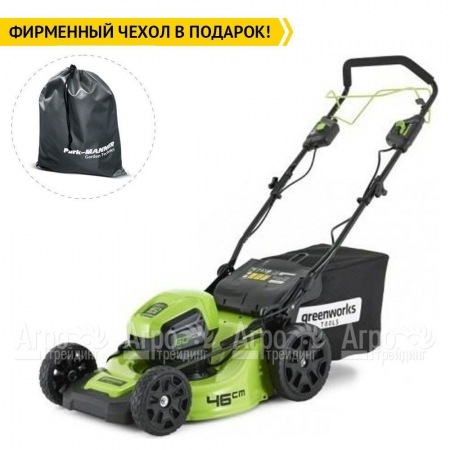 Газонокосилка аккумуляторная GreenWorks GD60LM46SPK4  в Иваново