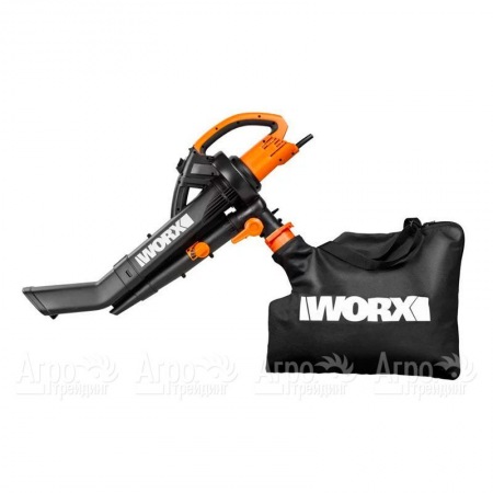 Воздуходувка-пылесос электрический Worx WG505E в Иваново