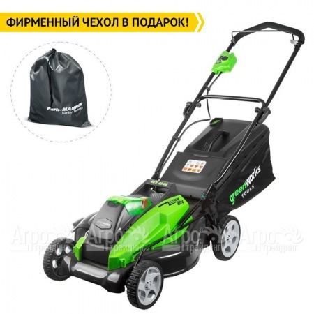 Газонокосилка аккумуляторная GreenWorks G40LM45K3 в Иваново