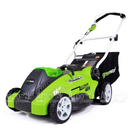 Газонокосилка аккумуляторная GreenWorks G-Max G40LM40 (без аккумулятора и зарядного устройства) в Иваново