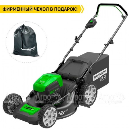 Газонокосилка аккумуляторная GreenWorks GD80LM46K4 в Иваново