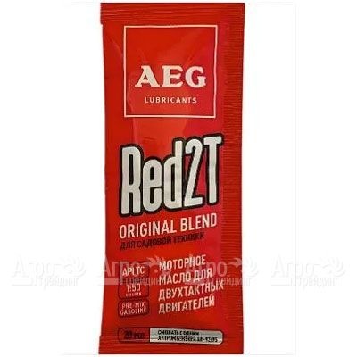 Масло минеральное AEG RED 2T Original blend API TC 20 мл для 2-х тактных двигателей в Иваново