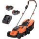 Газонокосилка аккумуляторная Black+Decker BCMW33184L2 в Иваново